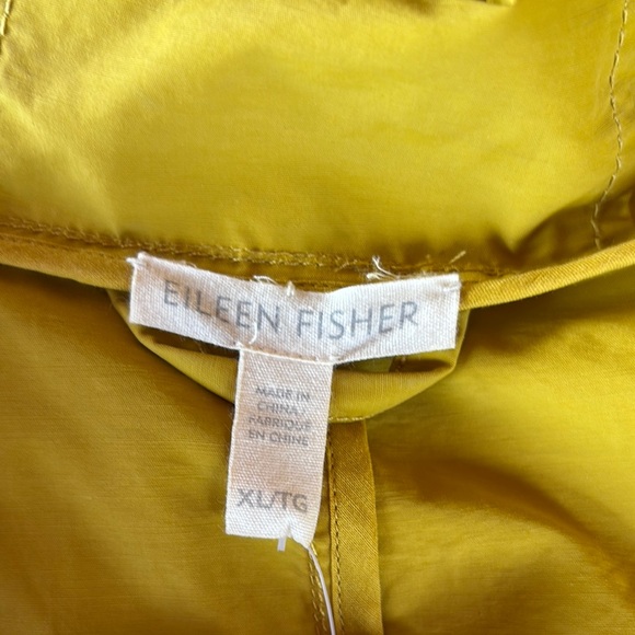 Eileen Fisher Yellow Utility Jacket - Picture 7 of 7
